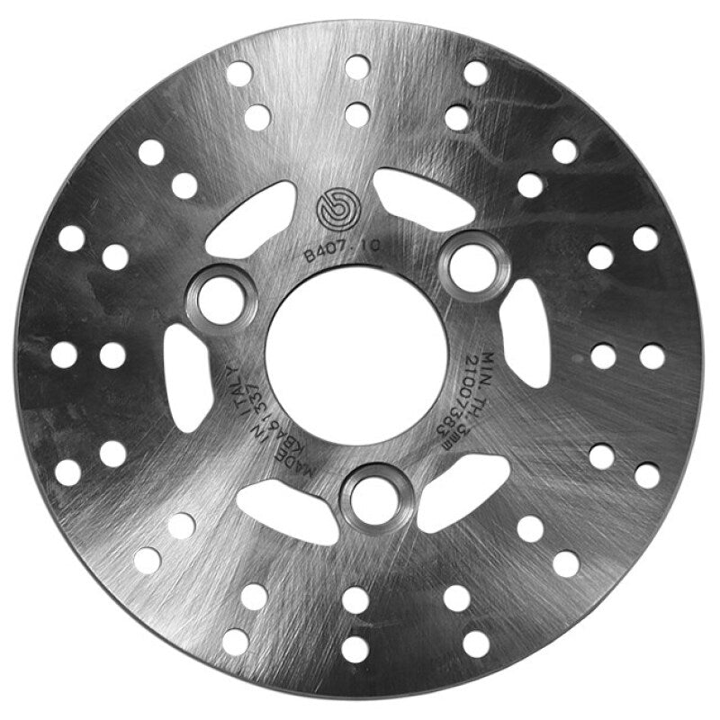 Brembo OE 07-11 Adly Fox 50CC/ 03-08 Peugeot Ludix Snake 50CC 155x3.5mm Brake Disc - Front Fixed - Mo-Moto