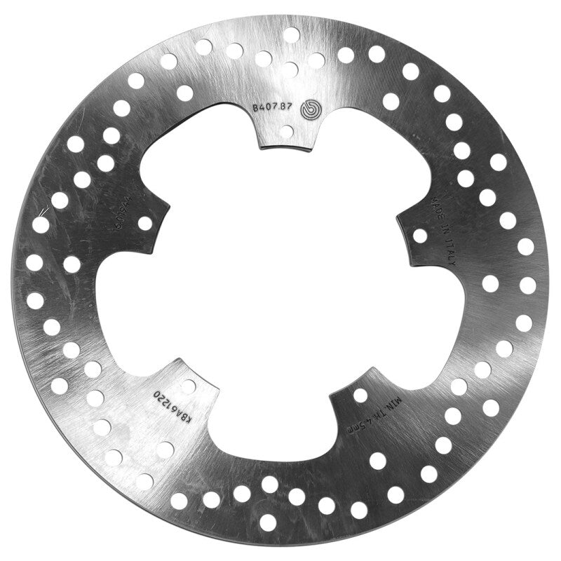 Brembo OE 10-17 Aprilia SR Max 125CC/14-15 Gilera Nexus 500CC 260x5mm Brake Disc - Front Fixed - Mo-Moto