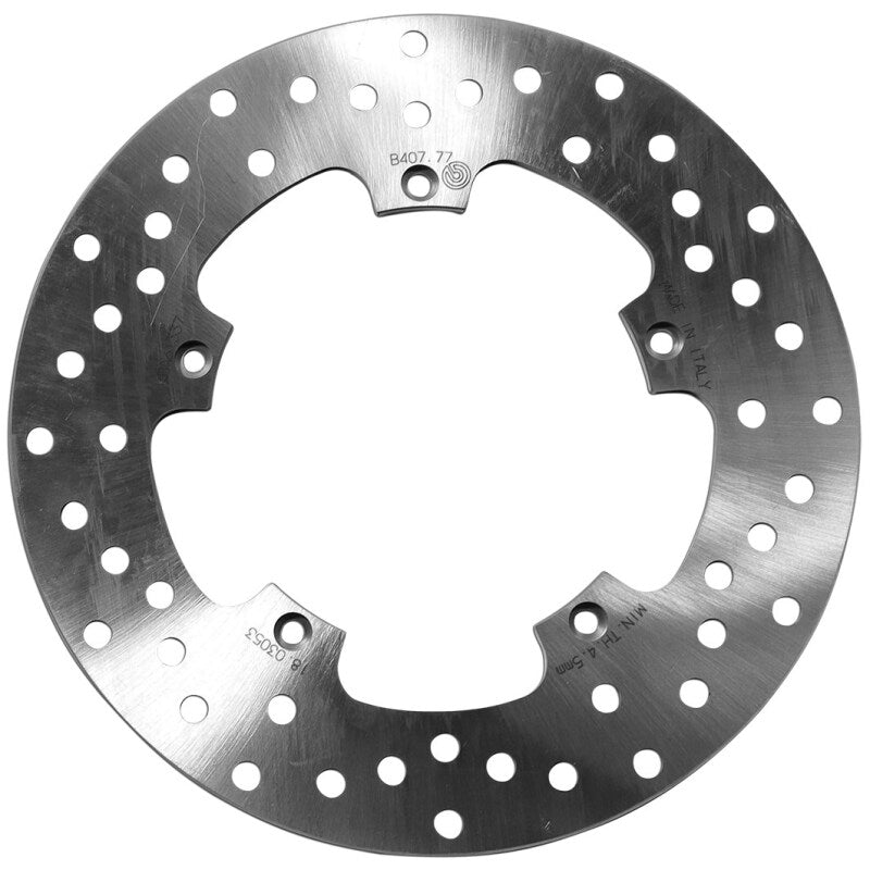 Brembo OE 18-18 Piaggio Vespa Liberty 4T Iget Corporate Euro 4 50CC 240x5mm Brake Disc - Front Fixed - Mo-Moto