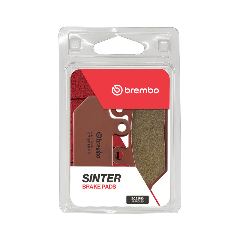 Brembo OE 18-20 Can-Am Commander MAX R EFI Right 800cc Sinter Brake Pad - Front - Mo-Moto