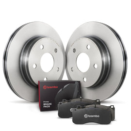 Brembo OE 2021 Land Rover Defender 90/18-19 Discovery/21-23 Discovery Front Disc Brake Kit - Mo-Moto