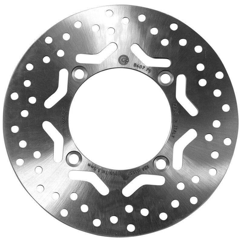 Brembo OE 98-02 Honda Pantheon 125CC/01-04 Honda NSS Jazz 250CC 240x4mm Brake Disc - Front Fixed - Mo-Moto