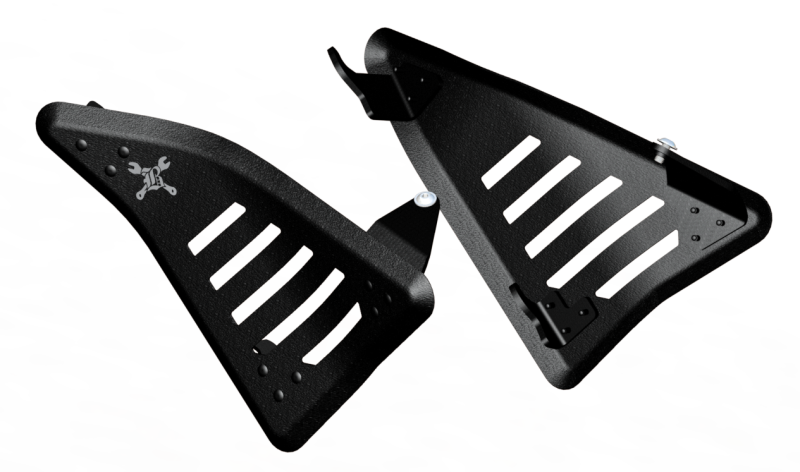 Burly Brand 21-22 Rebel 1100 Slash Cut Side Panel Covers - Mo-Moto