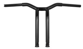 Burly Brand Dominator Raked Bar 14in - Matte Black - Mo-Moto