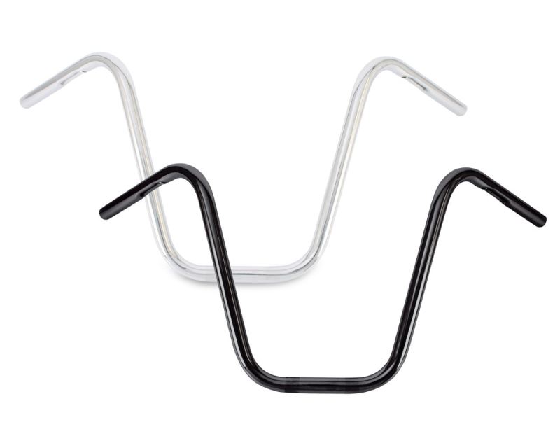 Burly Brand Narrow Ape 14in - Chrome - Mo-Moto