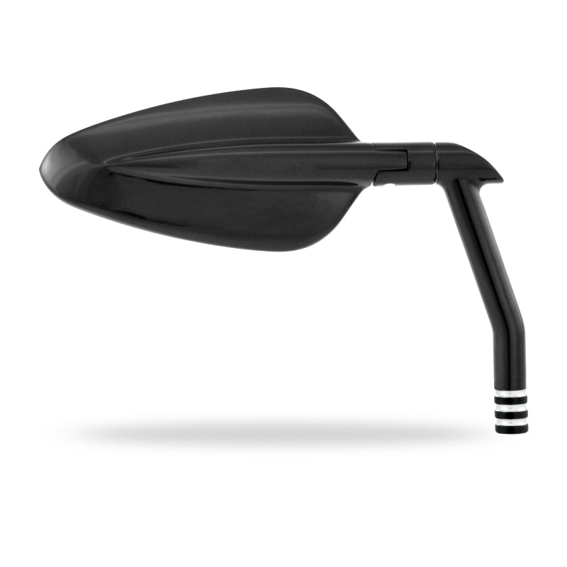 Burly Brand Radar Mirror Set - Black - Mo-Moto