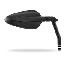 Load image into Gallery viewer, Burly Brand Radar Mirror Set - Black - Mo-Moto