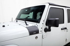 Bushwacker 07-18 Jeep Wrangler Trail Armor Cowl Cover - Black - Mo-Moto