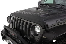 Load image into Gallery viewer, Bushwacker 18-19 Jeep Wrangler Rubicon/Sport//Unlimited/Sport S Hood Stone Guard- Black - Mo-Moto