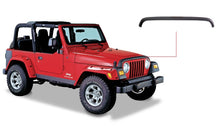 Load image into Gallery viewer, Bushwacker 18-19 Jeep Wrangler Rubicon/Sport//Unlimited/Sport S Hood Stone Guard- Black - Mo-Moto