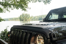 Load image into Gallery viewer, Bushwacker 18-19 Jeep Wrangler Rubicon/Sport//Unlimited/Sport S Hood Stone Guard- Black - Mo-Moto