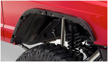 Load image into Gallery viewer, Bushwacker 84-01 Jeep Cherokee Flat Style Flares 4pc - Black - Mo-Moto