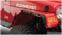Load image into Gallery viewer, Bushwacker 97-06 Jeep Wrangler Flat Style Flares 4pc - Black - Mo-Moto