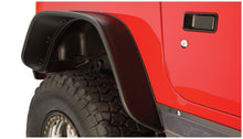 Load image into Gallery viewer, Bushwacker 97-06 Jeep Wrangler Flat Style Flares 4pc - Black - Mo-Moto