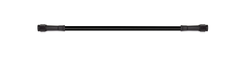 Goodridge 14in Universal Brake Line Assembly w/Black Zinc Fittings & Black Hose