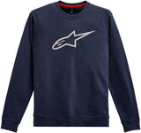 Ageless Crew Fleece Navy/Grey Xl