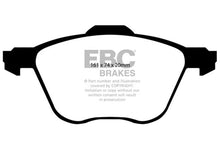 Load image into Gallery viewer, EBC 01 Volkswagen Eurovan 2.8 (313mm) Ultimax2 Front Brake Pads