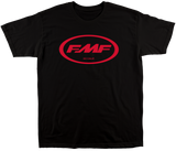 FMF Racing Factory Classic Don Tee Black And Red Medium
