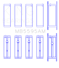Load image into Gallery viewer, King Nissan KA-24E Main Bearing Set - Size STD