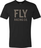 Fly Gauge Tee Black Md
