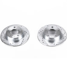 Load image into Gallery viewer, Power Stop 98-04 Audi A6 Quattro Rear Evolution Drilled &amp; Slotted Rotors - Pair