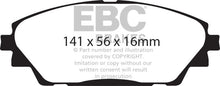 Load image into Gallery viewer, EBC 14+ Mazda 3 2.0 (Japan Build) Ultimax2 Front Brake Pads