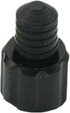 Air Valve Caps Valve Wrench Black 2/Pk