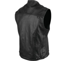 Load image into Gallery viewer, Speed and Strength Band Of Brothers Leather Vest Black - Medium