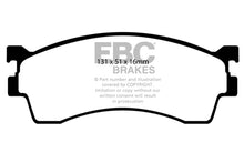 Load image into Gallery viewer, EBC 01-04 Mazda Protege 2.0 (Rear Drums) Ultimax2 Front Brake Pads