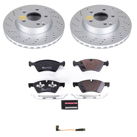Power Stop 07-09 Mercedes-Benz E550 Front Euro-Stop Brake Kit