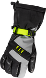 Highland Gloves Black/Grey/Hi-Vis Xs