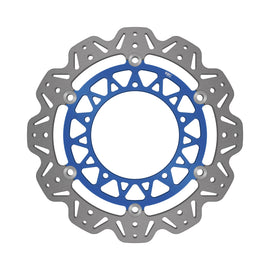 EBC 17-22 Yamaha YZF-R6 H 320mm Rotor Front Left/Right Vee Floating Blue Rotor