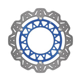 EBC 17-22 Yamaha YZF-R6 H 320mm Rotor Front Left/Right Vee Floating Blue Rotor