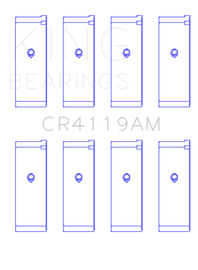 King Engine Bearings Mitsubishi 4G93/Sohc (Size +0.25mm) Connecting Rod Bearing Set