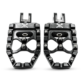 Burly Brand 18-24 M8 Softail MX-Evolution Pegs - Black