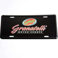 Load image into Gallery viewer, Granatelli Granatelli Motor Sports Aluminum License Plate - Black Face &amp; Full Color Logo