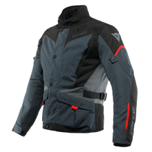 Load image into Gallery viewer, Dainese Tempest 3 D Dry Jacket Ebony/Black/Lava Red Size - 46