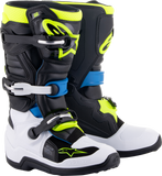 Tech 7s Boots Blk/Enamel Blu/Fluo Yel Sz 5