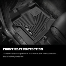 Load image into Gallery viewer, Husky Liners 15-17 Ford F-150 SuperCrew X-Act Contour Black 2nd Seat Floor Liners (Full Coverage)