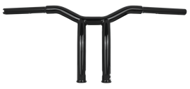 Burly Brand Dominator Raked Bar 10in - Gloss Black