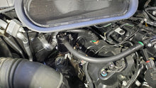 Load image into Gallery viewer, J&amp;L 15-25 Ford Transit 150/250/350 3.5L EcoBoost Passenger Side Oil Separator 3.0 - Black Anodiz