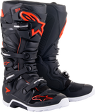 Tech 7 Enduro Boots Black/Red Fluo Sz 10