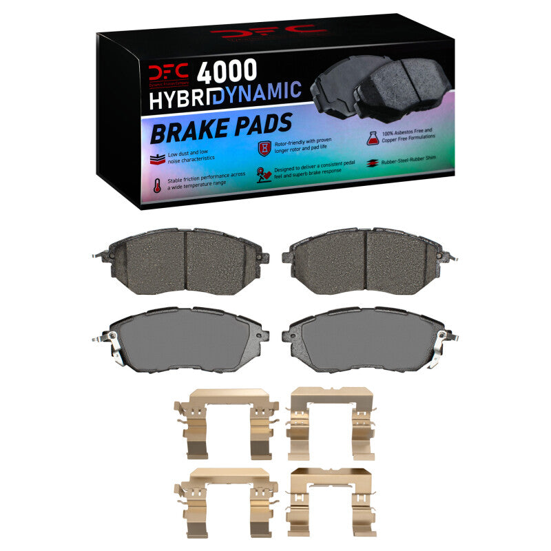 DFC 15-21 Subaru WRX Front 4000 HybriDynamic Brake Pads and Hardware Kit