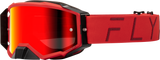 Zone Pro Goggle Red W/ Red Mirror/Smoke Lens