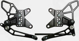 Rear Set Complete Blk Kaw