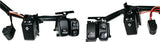 Hbar Switch Kit Blk/Wht Lettrs Xl 07-13 Fx 07-11 Softail