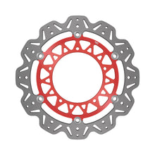 Load image into Gallery viewer, EBC 17-22 Yamaha YZF-R6 H 320mm Rotor Front Left/Right Vee Floating Red Rotor