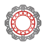 EBC 17-22 Yamaha YZF-R6 H 320mm Rotor Front Left/Right Vee Floating Red Rotor