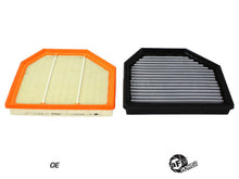 Load image into Gallery viewer, aFe MagnumFLOW OEM Replacement Air Filter PRO Dry S 2015 BMW M3/M4 (F80/F82) 3.0L S55 (tt) Qty. 2