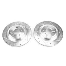 Load image into Gallery viewer, Power Stop 15-16 Mercedes-Benz SL400 Rear Evolution Drilled &amp; Slotted Rotors - Pair